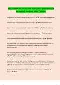 BOC HEMATOLOGY Exam Questions with Revised Answers&vert; Verified 100&percnt; Correct