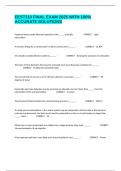 EEST110 FINAL EXAM 2025 WITH 100&percnt; ACCURATE SOLUTIONS