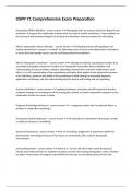 OSPP Y1 Comprehensive Exam Preparation