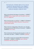 NM 704 EXAM 1 NEWEST 2025 ACTUAL EXAM  COMPLETE 200 QUESTIONS AND CORRECT  DETAILED ANSWERS &lpar;VERIFIED ANSWERS&rpar; &vert;ALREADY GRADED A&plus;&vert;&vert;BRAND NEW&excl;&excl;