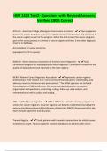 HIM1423 EXAMS BUNDLE &vert; All Questions with Revised Answers&vert; Verified 100&percnt; Correct