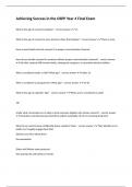 Achieving Success in the OSPP Year 4 Final Exam