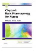 Testbank Clayton's Basic Pharmacology for Nurses 18th Edition by Michelle J&period; Willihnganz&comma; Samuel L&period; Gurevitz & Bruce D&period; Clayton ISBN 9780323550611 Chapter 1-48 &vert; Complete Guide A&plus;