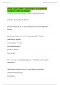 HPHE 1520 EXAM 1 QUESTIONS & ANSWERS VERIFIED 100&percnt; CORRECT&excl;&excl;