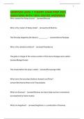 SAMPADA LEVEL 1 THEORY EXAM PREP 2025 QUESTIONS WITH 100&percnt; SOLVED ANSWERS&excl;&excl;