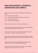DASR&colon; REVIEW EXERCISE 1-2 QUESIONS & ANSWERS RATED 100&percnt; CORRECT&excl;&excl;