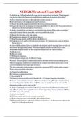 NURS 213 Proctored Exam Package Deal