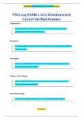 POLI 105 EXAM 1 VCU Questions and  Correct Verified Answers