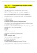 EES 023 - Quiz Questions And Answers 100&percnt; Accurate&excl;
