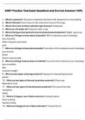 CSST Practice Test Exam Questions and Correct Answers 100&percnt;
