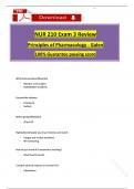 NUR210 &sol; NUR 210 Exam 3 Review &lpar;Latest 2025 &sol; 2026&rpar;&colon; Principles of Pharmacology - Galen Reviewed Questions Guide with solutions &lpar;A&plus; Guarantee&rpar;