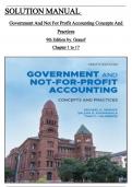Solution Manual for Government And Not For Profit Accounting Concepts And Practices 9th Edition Michael H&period; Granof all 17 chapters covered ISBN&colon;9781119803898