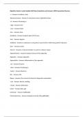 Digestive System- Latest Update 2025 Exam Questions and Answers 100&percnt; Guaranteed Success 