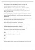 Ethical Hacking Exam Questions with Verified Solutions Rated A&plus; Latest Update 2025