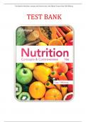 Test Bank for Nutrition&colon; Concepts and Controversies&comma; 16th Edition&comma; Frances Sizer&comma; Ellie Whitney&comma; Leonard Pich&eacute;&comma; ISBN-10&colon; 0357727614&comma; ISBN- 13&colon; 0357727614