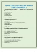 QBA 283 EXAM 1 QUESTIONS AND ANSWERS  COMPLETE AND RATED A&period;