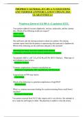 PROPHECY GENERAL ICU RN A V2 QUESTIONS AND VERIFIED ANSWERS LATEST UPDATE 2025 GUARANTEED A&plus;
