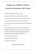 Guided Case&colon; LVMH &lpar;Ch 10&rpar; Exam  Questions and Answers 100&percnt; Solved