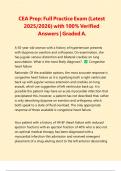 CEA Exams PACKAGE DEAL&vert; BUNDLE contains &lpar;Latest 2025&sol;2026&rpar; exam&comma; prep quiz and practice questions with Verified Answers - Everything you need to pass CEA is here&excl;