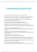 NSG 6006 PRACTICE QUESTION