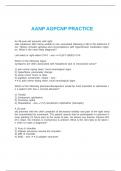AANP AGPCNP PRACTICE&period;
