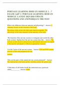  PORTAGE LEARNING BIOD 151 MODULE 1 &ndash; 7 EXAMS A&P 1 &sol; PORTAGE LEARNING BIOD 151 MODULE  LATEST 2025-2026 UPDATE QUESTIONS AND ANSWERS&vert;ACE THE TEST