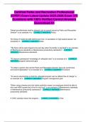 Certified Parks and Recreation Professional &lpar;CPRP&rpar; Exam Latest Update 2025-2026 Exam 375 Questions with 100&percnt; Verified Correct Answers Guaranteed A&plus;