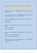 PSYC 201 Exam 2 UIUC with solutions 