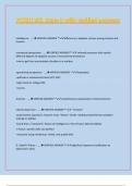 PSYCH 201 Exam 3 with verified answers
