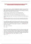 PHYS 250 MT2 ALL EXAM REVISION QUESTIONS AND CORRECT ANSWERS &lpar;ALREADY GRADED A&plus;&rpar; &lpar;2024 UPDATE&rpar; 100&percnt; GUARANTEE