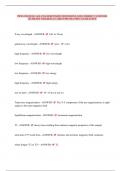 PHYS 250 QUIZ&period; ALL EXAM REVISION QUESTIONS AND CORRECT ANSWERS &lpar;ALREADY GRADED A&plus;&rpar; &lpar;2024 UPDATE&rpar; 100&percnt; GUARANTEE