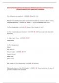 PGA Golf Qualifying Revision Test Questions&period; All Revision Questions and Correct Answers &lpar;Already Graded A&plus;&rpar; &lpar;2024 Update&rpar; 100&percnt; Guaranteed
