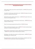 PGA Level 1 Training&period; All Revision Questions and Correct Answers &lpar;Already Graded A&plus;&rpar; &lpar;2024 Update&rpar; 100&percnt; Guaranteed