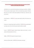 PGA Level 2 Golf Operations&period; All Revision Questions and Correct Answers &lpar;Already Graded A&plus;&rpar; &lpar;2024 Update&rpar; 100&percnt; Guaranteed