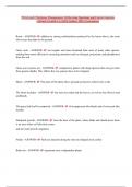 PGA Level 2 Turfgrass Management&period; All Revision Questions and Correct Answers &lpar;Already Graded A&plus;&rpar; &lpar;2024 Update&rpar; 100&percnt; Guaranteed