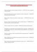 PGA Level 3 Advance Teaching Test&period; All Revision Questions and Correct Answers &lpar;Already Graded A&plus;&rpar; &lpar;2024 Update&rpar; 100&percnt; Guaranteed