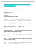 AFOQT AVIATION INFORMATION EXAM 2025 WITH 100&percnt; ACCURATE SOLUTIONS