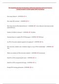 PGA Qualifying Revision Test Questions&period; All Revision Questions and Correct Answers &lpar;Already Graded A&plus;&rpar; &lpar;2024 Update&rpar; 100&percnt; Guaranteed