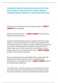 PARMANENT MAKEUP VA PMU DPOR EXAM LATEST 2025 WITH COMPLETE QUESTIONS AND CORRECT VERIFIED ANSWERS ALREADY GRADED A&plus; 100&percnt; GUARANTEED PASS&excl;        