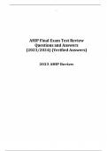 AHIP Final Exam Test Review Questions and Answers &lpar;2024&sol;2025&rpar; &lpar;Verified Answers&rpar; 2025 AHIP Review