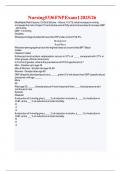Nursing5336 FNP Exam 1 2025&sol;26