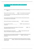 E-7 EPME EXAM  2025 WITH 100&percnt; ACCURATE SOLUTIONS