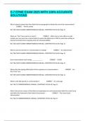E-7 EPME EXAM 2025 WITH 100&percnt; ACCURATE SOLUTIONS
