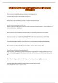 CLC EXAM QUESTIONS WITH UPDATED VERIFIED ANSWERS&period;