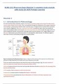 NURS 251 Pharmacology Module 5 complete study module with study set 2025 Portage Learning