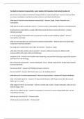 Test Bank for Bacterial Conjunctivitis- Latest Update 2025 Questions Fully Solved &lpar;Graded A&plus;&rpar;