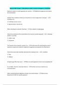 Aerial CDC Exam &vert; Questions with Correct Answers&vert; Verified