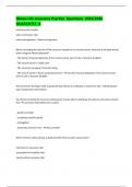 Illinois Life Insurance Practice Questions 2025&sol;2026 GUARANTEE A