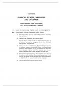 Class notes Physical education  