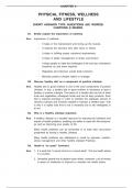 Class notes Physical education  